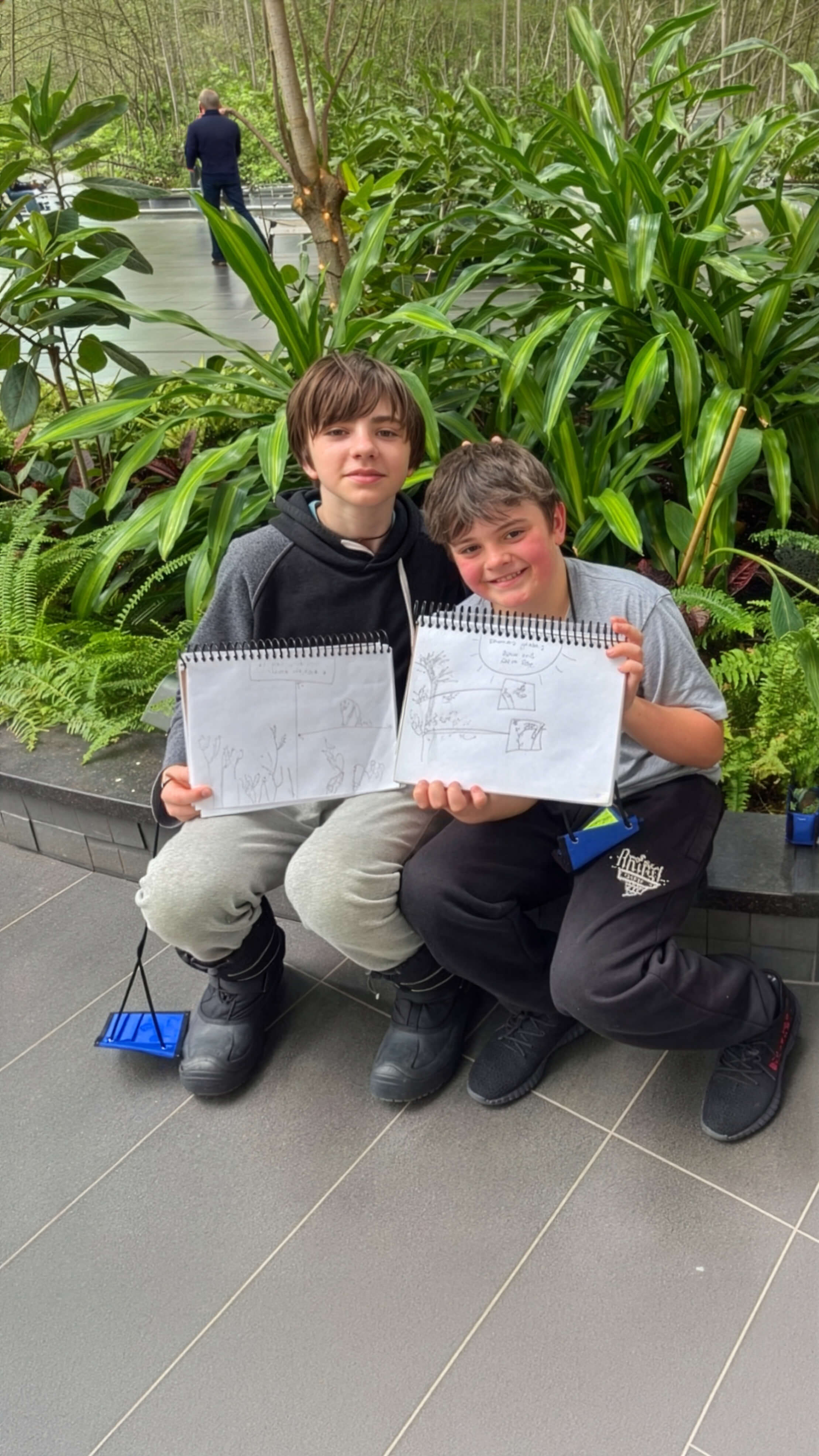 Students participating in SeedSchool